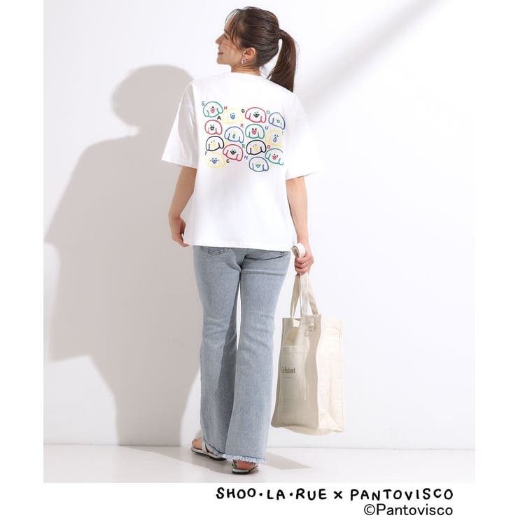 【パントビスコ／ぺろち】プリントTシャツ | SHOO・LA・RUE | 詳細画像3 