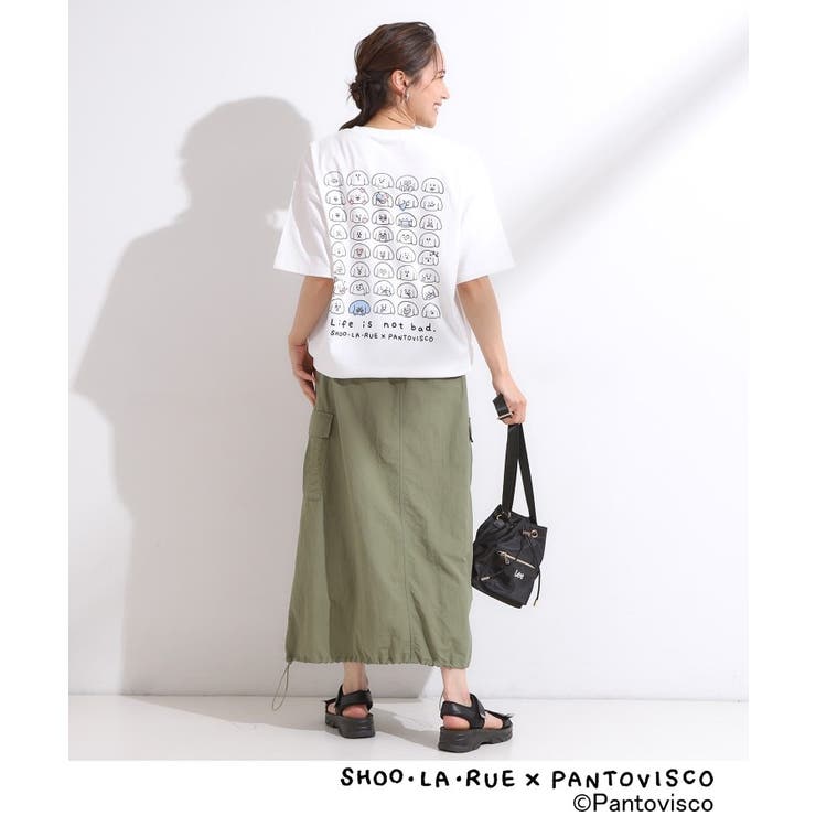 【パントビスコ／ぺろち】プリントTシャツ | SHOO・LA・RUE | 詳細画像7 