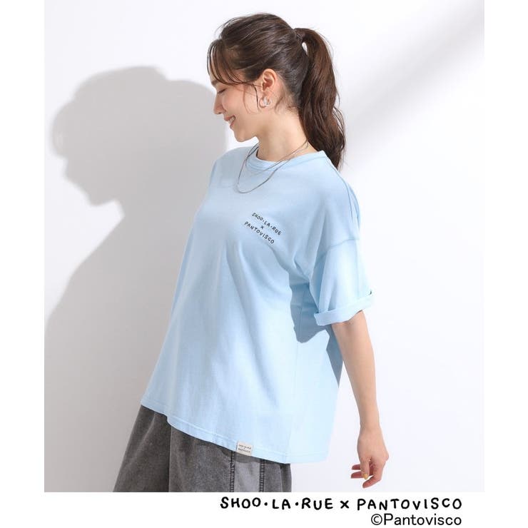 【パントビスコ／ぺろち】プリントTシャツ | SHOO・LA・RUE | 詳細画像14 