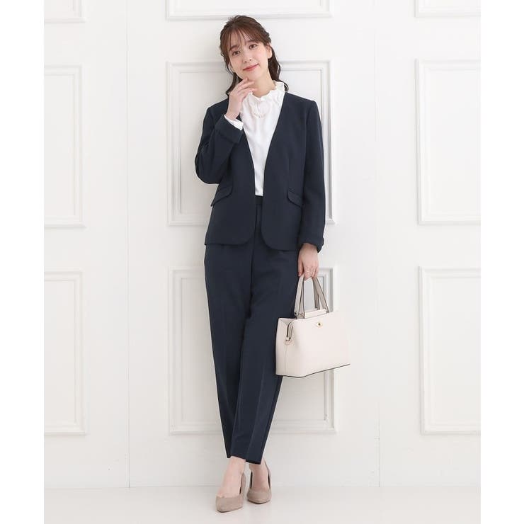 きちんと楽に。カットジョーゼットジャケット | SHOO・LA・RUE | 詳細画像11 