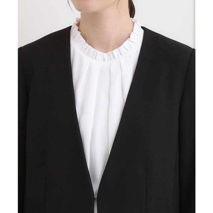 きちんと楽に。カットジョーゼットジャケット | SHOO・LA・RUE | 詳細画像16 