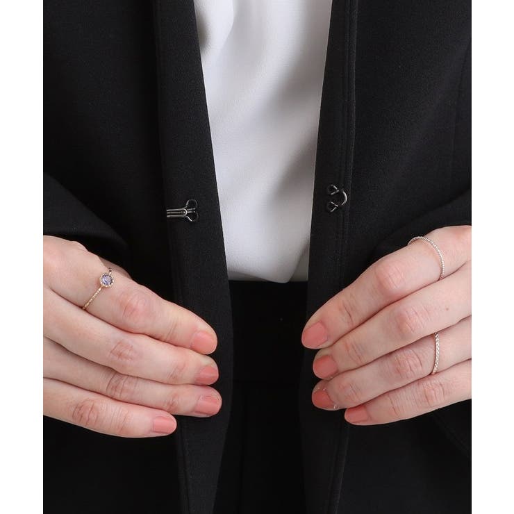 きちんと楽に。カットジョーゼットジャケット | SHOO・LA・RUE | 詳細画像19 