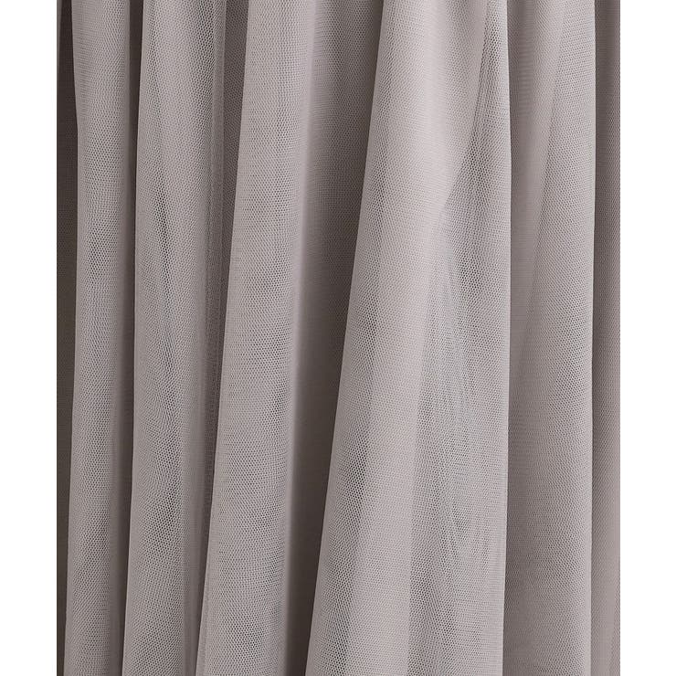 【洗濯機可】滑らか軽やか シーン問わず着られるチュールギャザースカート | SHOO・LA・RUE | 詳細画像12 