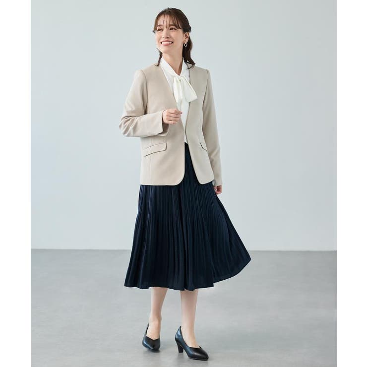 【洗濯機可/着丈選べる】軽やかプリーツスカート | SHOO・LA・RUE | 詳細画像42 