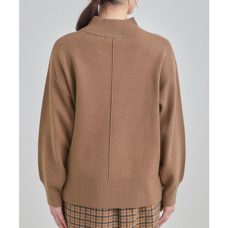 【洗濯機可/S-LL】もちもちハイネックニット | SHOO・LA・RUE | 詳細画像27 