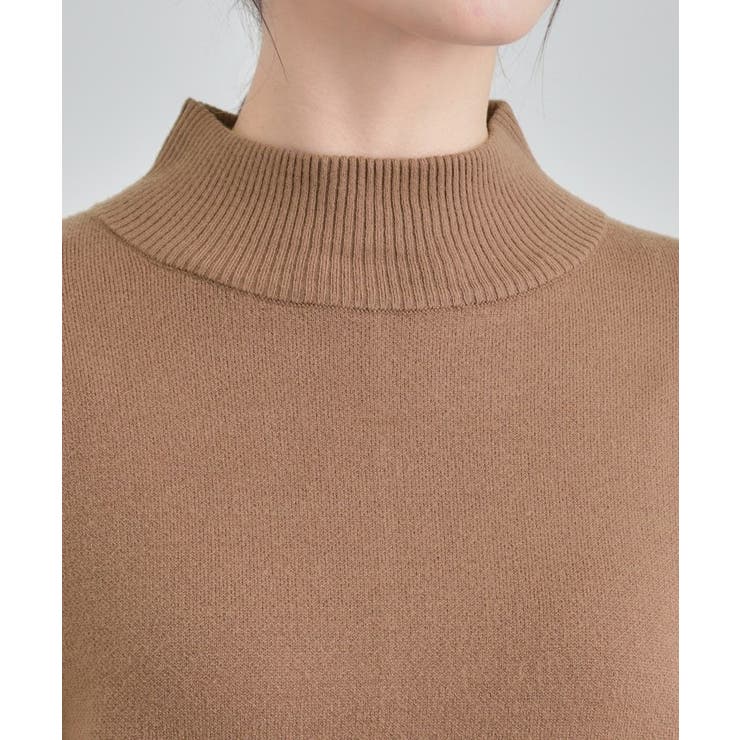 【洗濯機可/S-LL】もちもちハイネックニット | SHOO・LA・RUE | 詳細画像28 