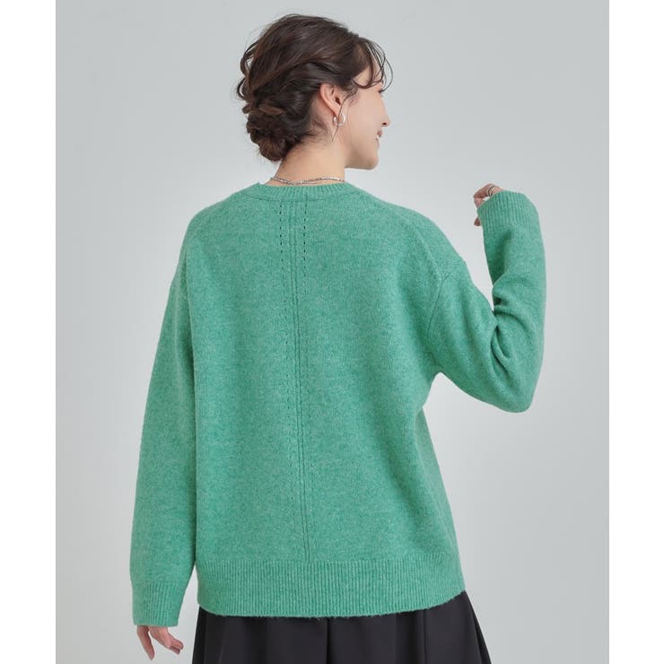 【洗濯機可】選べる８色で色違いも欲しくなる ふんわりゆるニット | SHOO・LA・RUE | 詳細画像10 