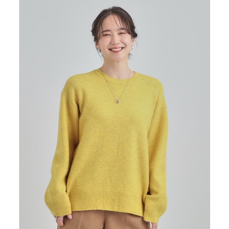 【洗濯機可】選べる８色で色違いも欲しくなる ふんわりゆるニット | SHOO・LA・RUE | 詳細画像13 