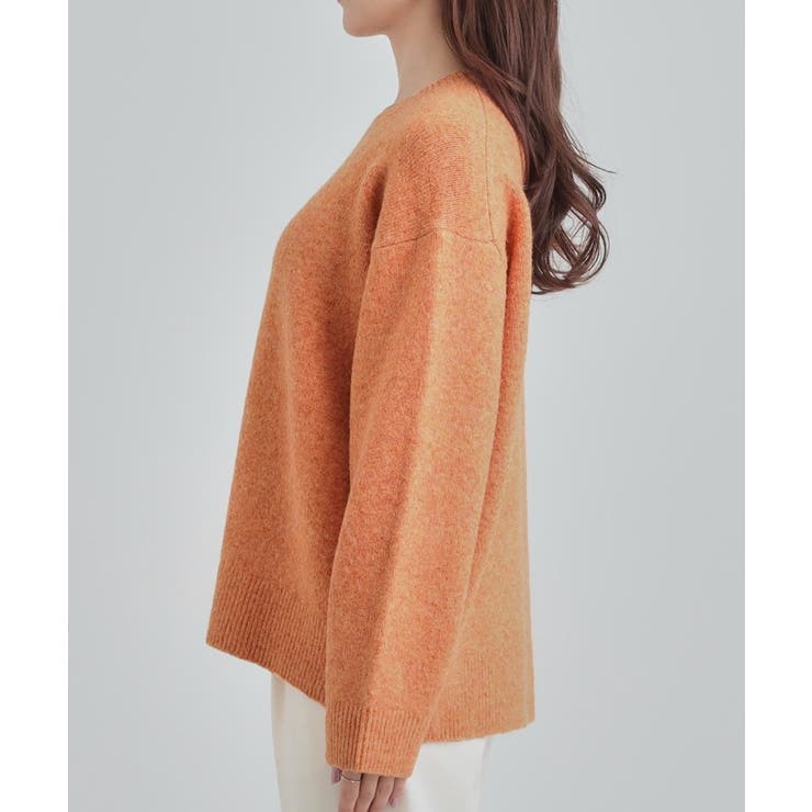 【洗濯機可】選べる８色で色違いも欲しくなる ふんわりゆるニット | SHOO・LA・RUE | 詳細画像34 