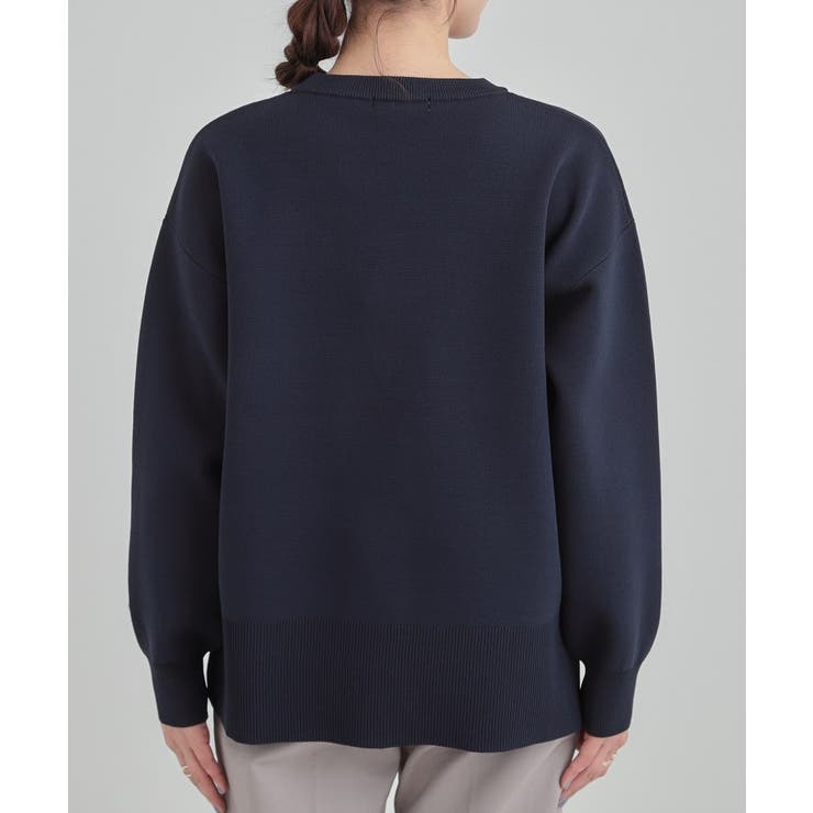 【洗濯機可/S-LL】さらに軽くなった スポンディッシュ裾フェイクトップス | SHOO・LA・RUE | 詳細画像24 