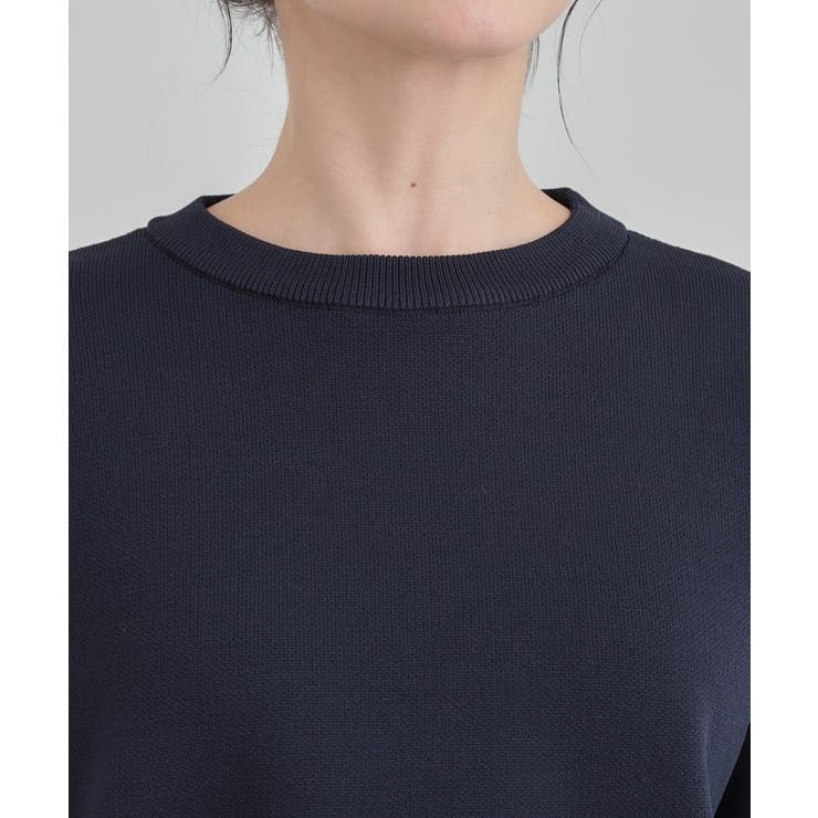 【洗濯機可/S-LL】さらに軽くなった スポンディッシュ裾フェイクトップス | SHOO・LA・RUE | 詳細画像25 