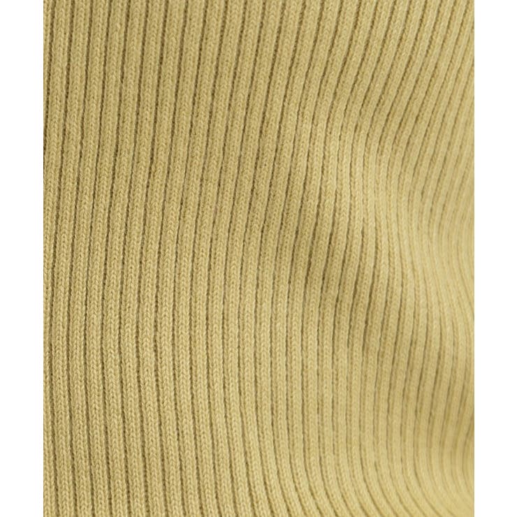 【絶妙なゆるピタ/洗濯機可】ちくちくしにくい リブハイネックやわらかニット | SHOO・LA・RUE | 詳細画像9 