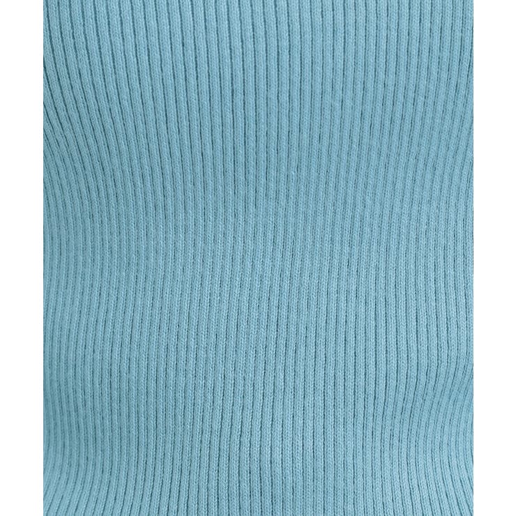 【絶妙なゆるピタ/洗濯機可】ちくちくしにくい リブハイネックやわらかニット | SHOO・LA・RUE | 詳細画像18 