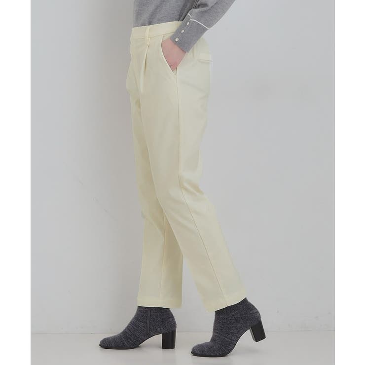 【洗濯機可/S-LL/あったか】すっきり上品に 裏起毛テーパードパンツ | SHOO・LA・RUE | 詳細画像10 