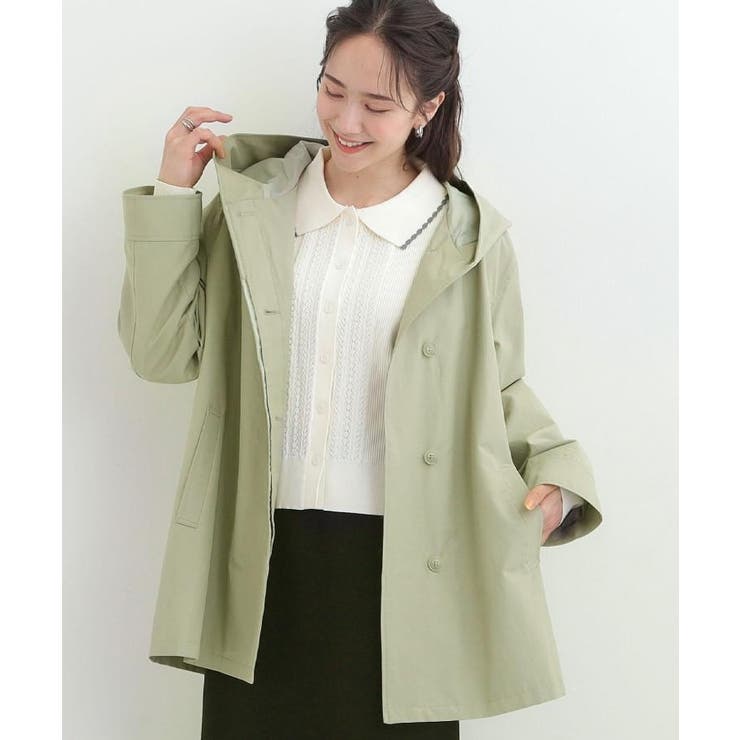 【防花粉/S-LL】ゆったり着られる テントフーディージャケット | SHOO・LA・RUE | 詳細画像1 