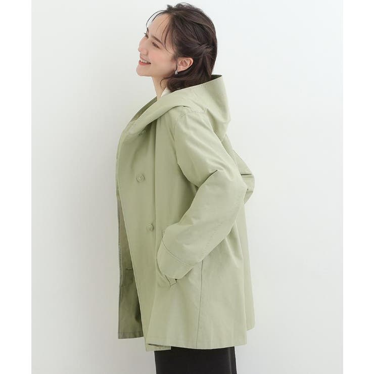 【防花粉/S-LL】ゆったり着られる テントフーディージャケット | SHOO・LA・RUE | 詳細画像2 