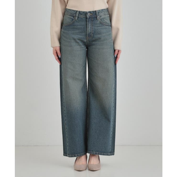 【SHOO・LA・RUE DENIM】体型カバーにも バギーデニムワイドパンツ | SHOO・LA・RUE | 詳細画像13 