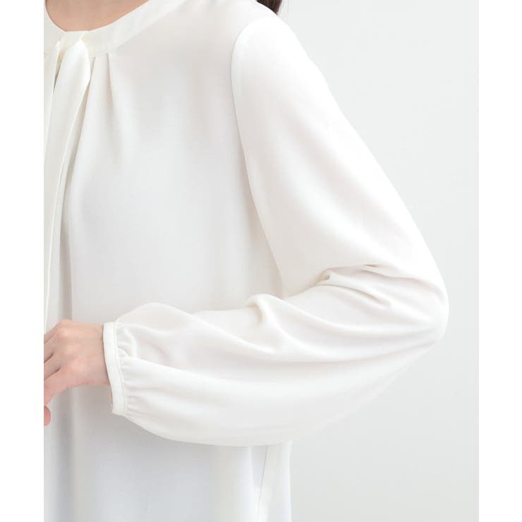 【3点スーツセット/洗濯機可】時短で好印象 セットアップ+ブラウス | SHOO・LA・RUE | 詳細画像38 