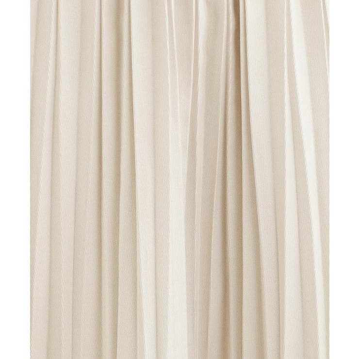 【洗濯機可/S-LL】縦ラインですっきり見せる スエードライクプリーツスカート | SHOO・LA・RUE | 詳細画像4 