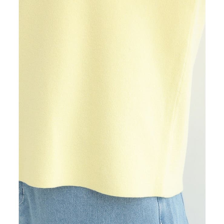 【洗濯機可/S-LL/アンサンブル可】すっきりと好印象 配色クルーネックニット | SHOO・LA・RUE | 詳細画像24 