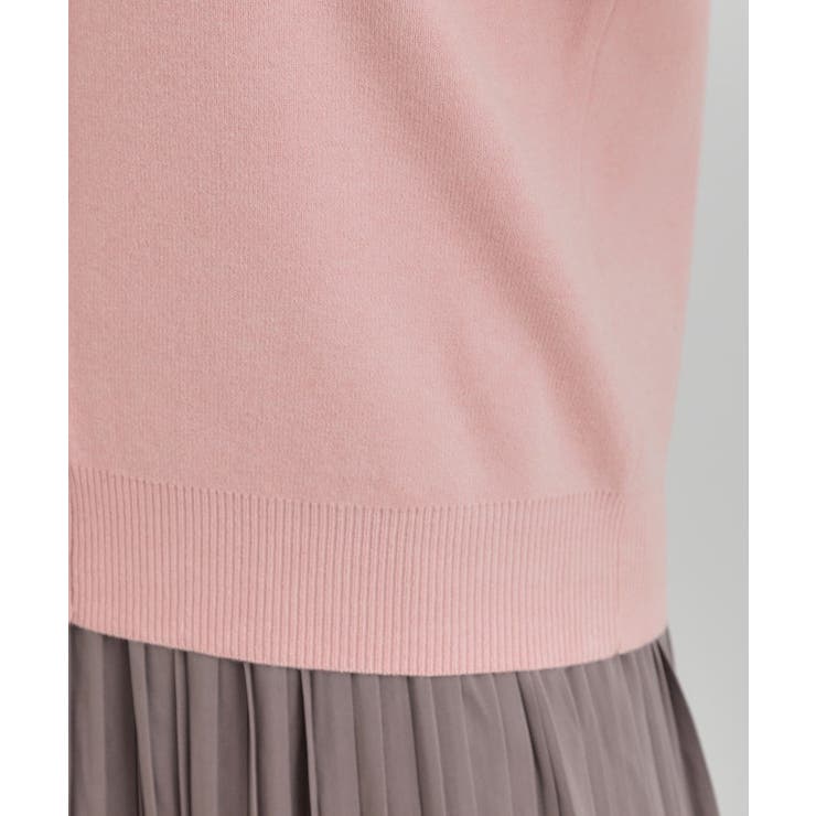 【洗濯機可/S-LL】すっきり見えでやわらかタッチな クルーネックカーディガン | SHOO・LA・RUE | 詳細画像18 