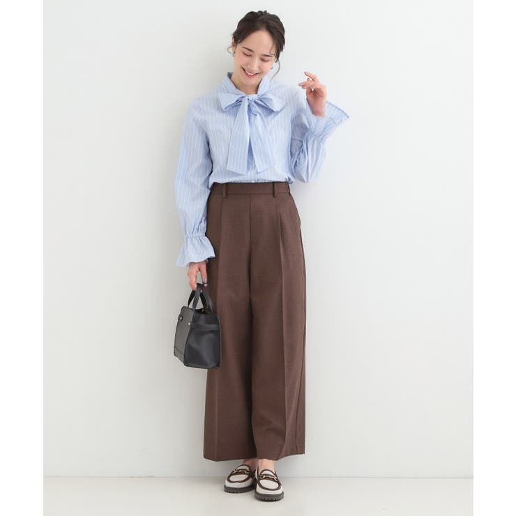 イージーケアリボンブラウス | SHOO・LA・RUE | 詳細画像11 