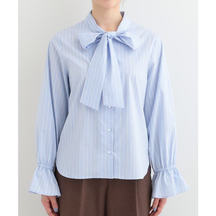 イージーケアリボンブラウス | SHOO・LA・RUE | 詳細画像13 