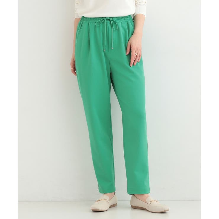 【SS-LL/洗濯後しわになりにくい】スマートに見えるイージーテーパードパンツ | SHOO・LA・RUE | 詳細画像5 