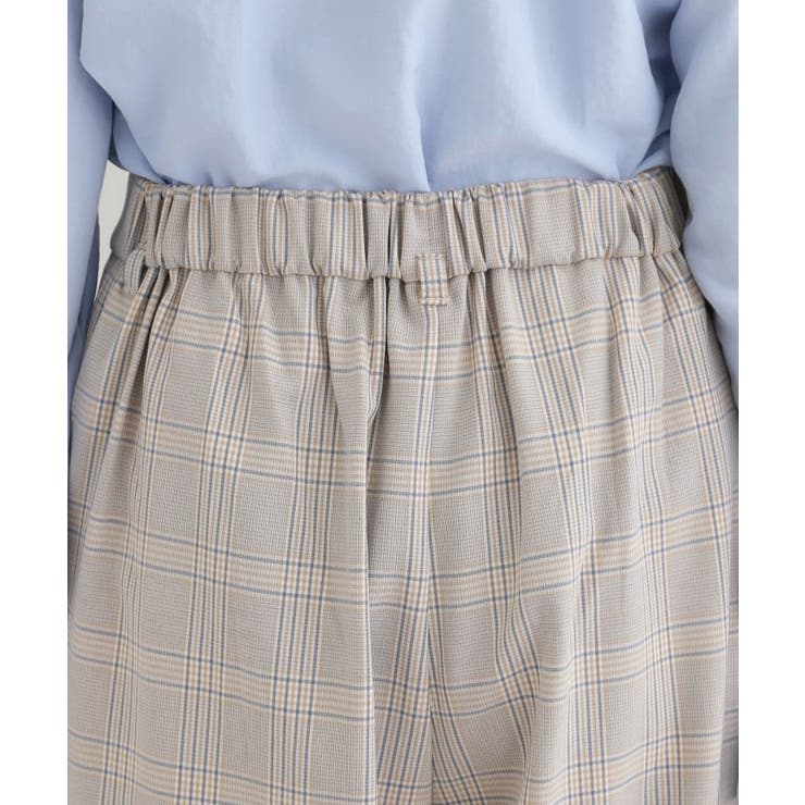 【着丈選べる/S-LL】センタープレスできちんと見え イージーワイドパンツ | SHOO・LA・RUE | 詳細画像42 