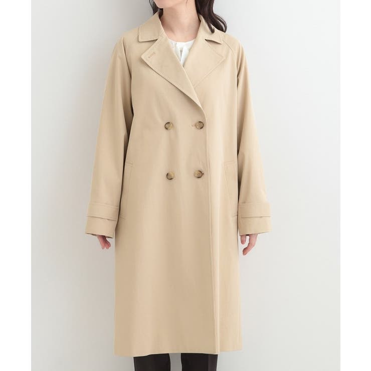 【S-LL/撥水】通勤や学校行事にも ロングトレンチコート | SHOO・LA・RUE | 詳細画像12 