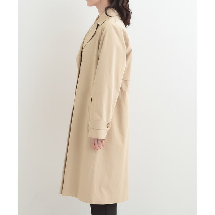 【S-LL/撥水】通勤や学校行事にも ロングトレンチコート | SHOO・LA・RUE | 詳細画像13 