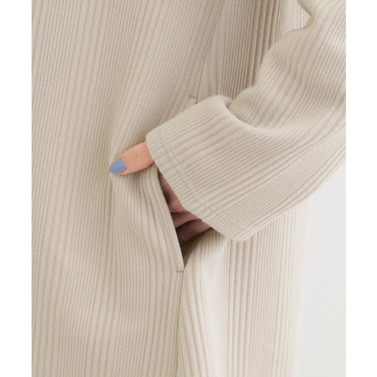 【S LL】体型をカバーしながらスマートに魅せる。ストライプジャカード コーディ… | SHOO・LA・RUE | 詳細画像18 