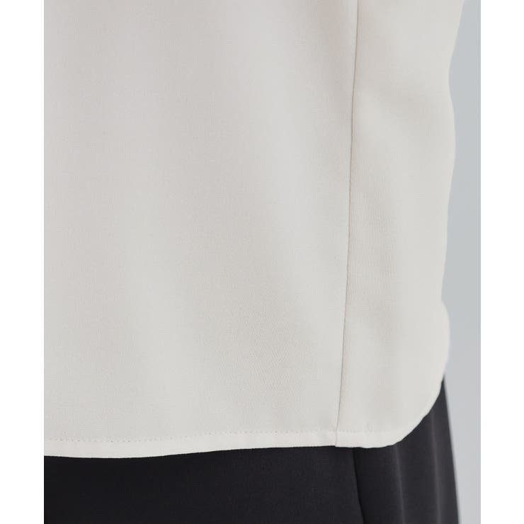 【洗濯機可/S-LL】お顔周りを華やかに。フリル襟ブラウス | SHOO・LA・RUE | 詳細画像14 