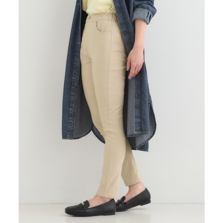 【SS-LL】レイヤードスタイルに スキニーパンツ | SHOO・LA・RUE | 詳細画像6 