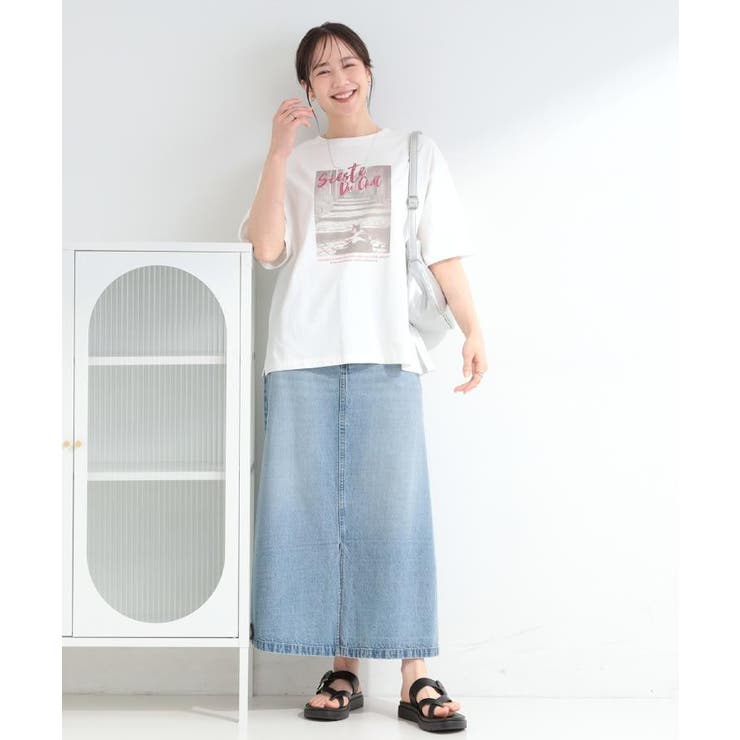【綿100%/プチプラ】選べる3柄 大人のためのプレーンTシャツ | SHOO・LA・RUE | 詳細画像21 