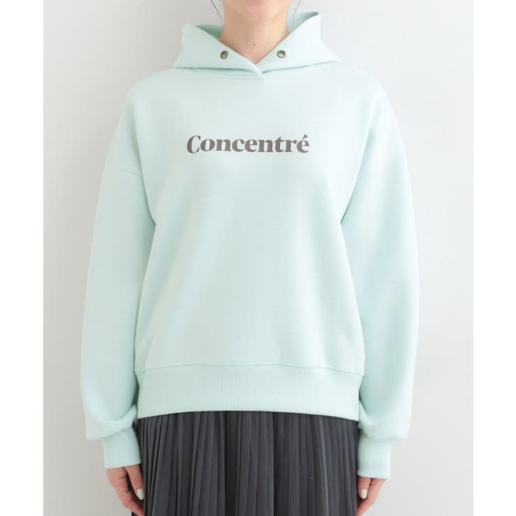 【セットアップ可/S-LL/なめらかタッチ】選べる3柄 ロゴ入りプルパーカ | SHOO・LA・RUE | 詳細画像15 