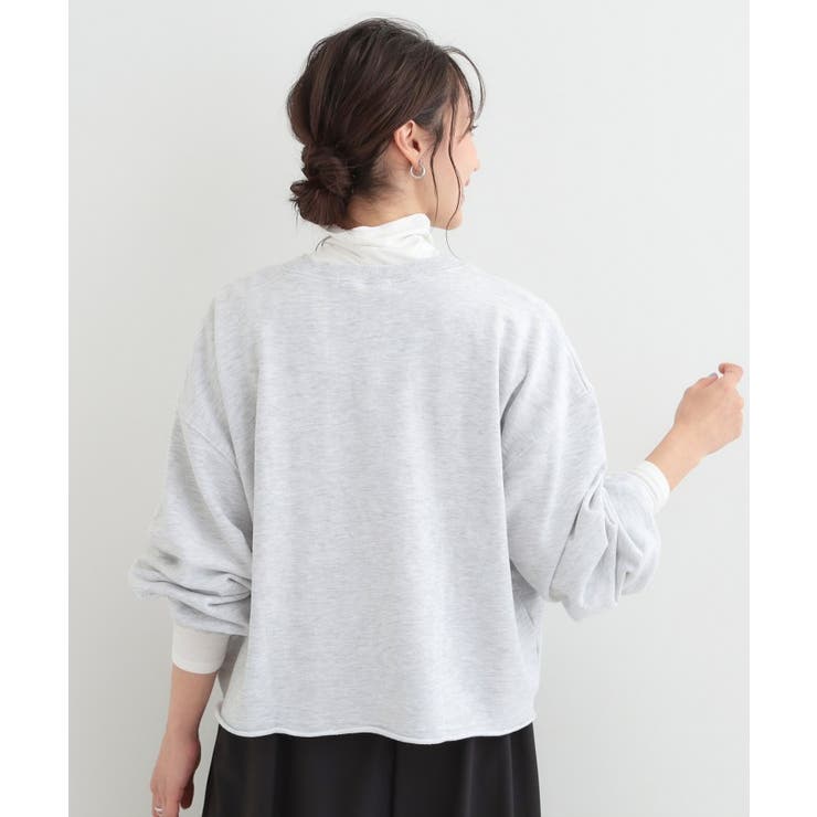 サガラ刺繍アソート裏毛スウェット | SHOO・LA・RUE | 詳細画像2 