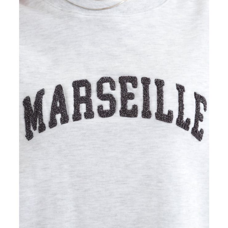 サガラ刺繍アソート裏毛スウェット | SHOO・LA・RUE | 詳細画像4 