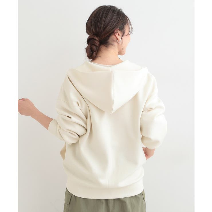 【セットアップ可/S-LL/なめらかタッチ】ZIPパーカ | SHOO・LA・RUE | 詳細画像2 