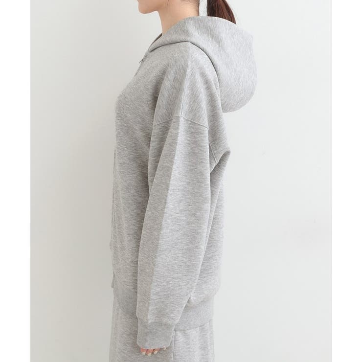 【セットアップ可/S-LL/なめらかタッチ】ZIPパーカ | SHOO・LA・RUE | 詳細画像14 