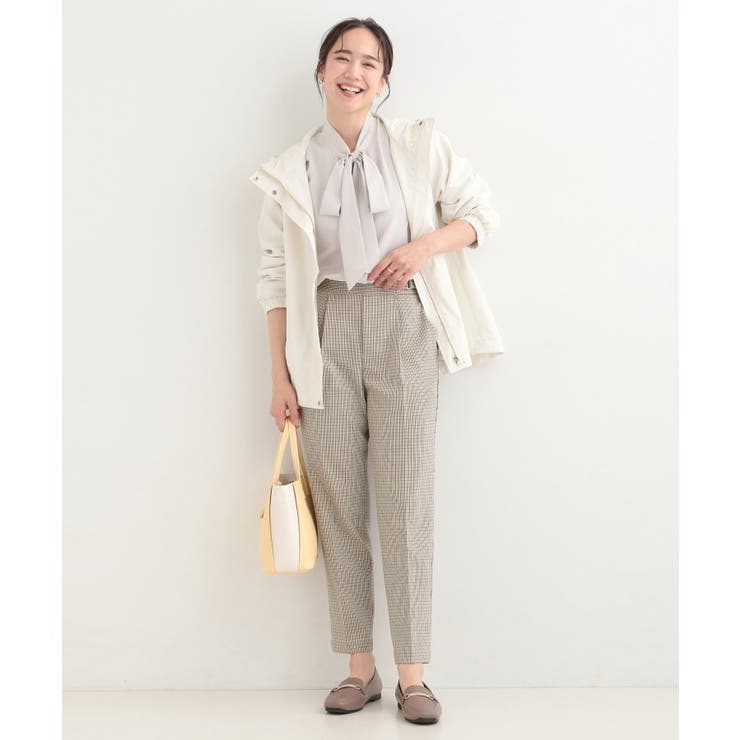 【洗濯機可/S-LL】ベルト風デザインがアクセント きれい見えテーパードパンツ | SHOO・LA・RUE | 詳細画像15 