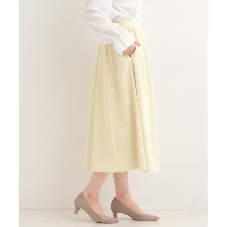 【着丈選べる】ふんわり揺れる アソート柄フレアスカート | SHOO・LA・RUE | 詳細画像5 