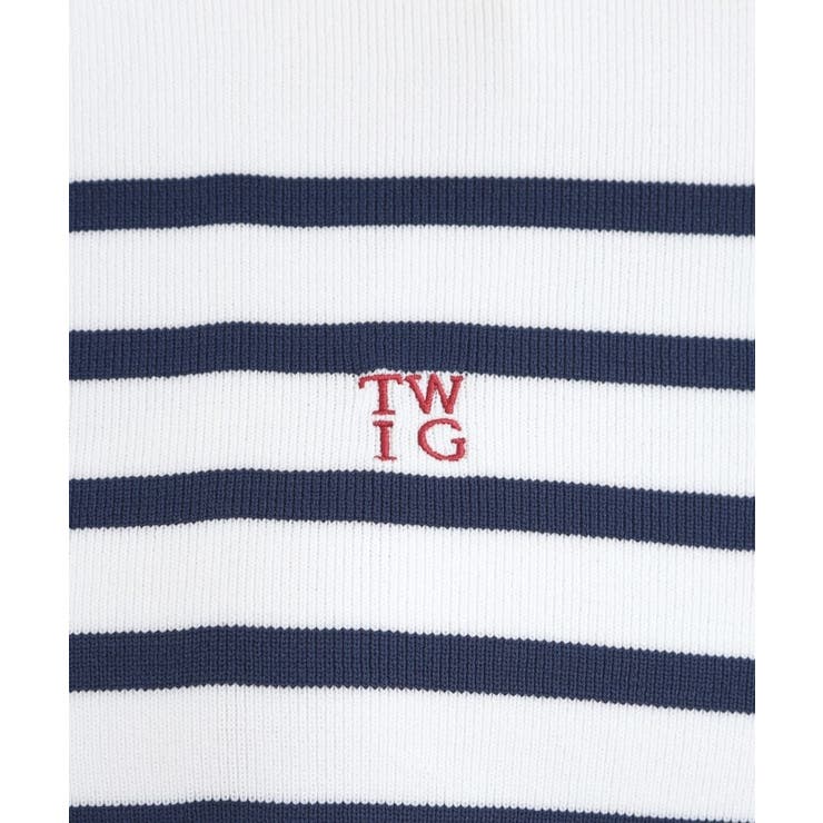 まるでTシャツ 大人カジュアルコーデに最適なボーダーニット | SHOO・LA・RUE | 詳細画像12 