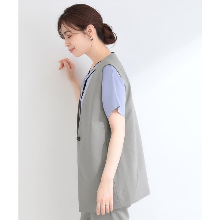 【セットアップ可 洗濯後しわになりにくい S | SHOO・LA・RUE | 詳細画像2 