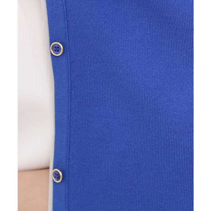 配色がコーデのアクセントに レイヤード風クルーカーディガン | SHOO・LA・RUE | 詳細画像12 