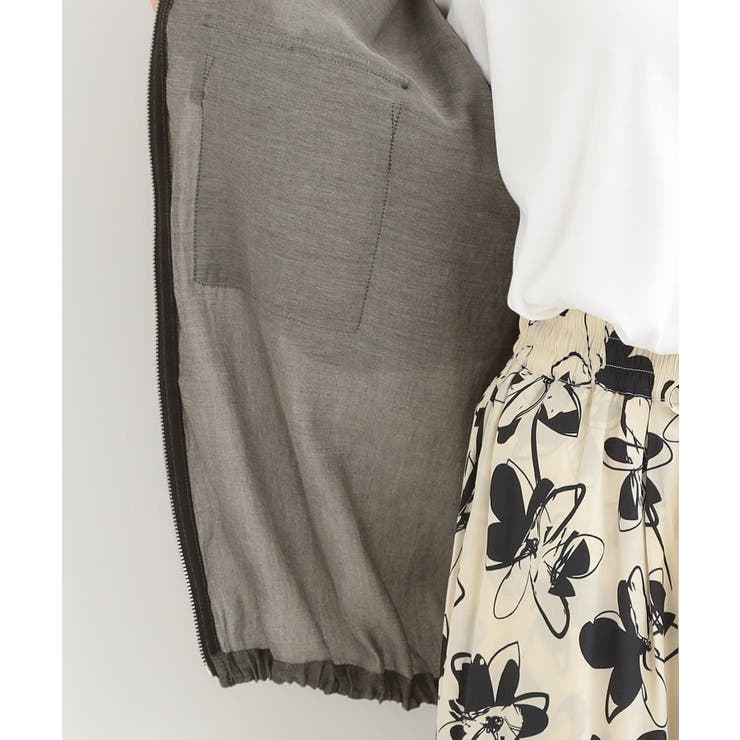 【S-LL】優しく透ける 柔らかシアーデニムブルゾン | SHOO・LA・RUE | 詳細画像22 