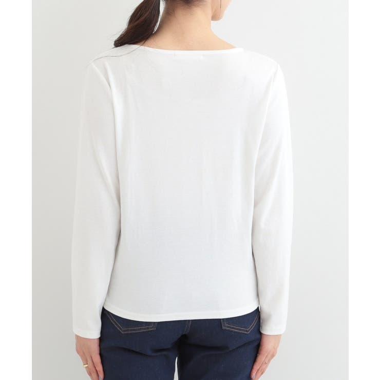 【2点セット】ポンチョ風スウェードトップス×ロンT | SHOO・LA・RUE | 詳細画像21 