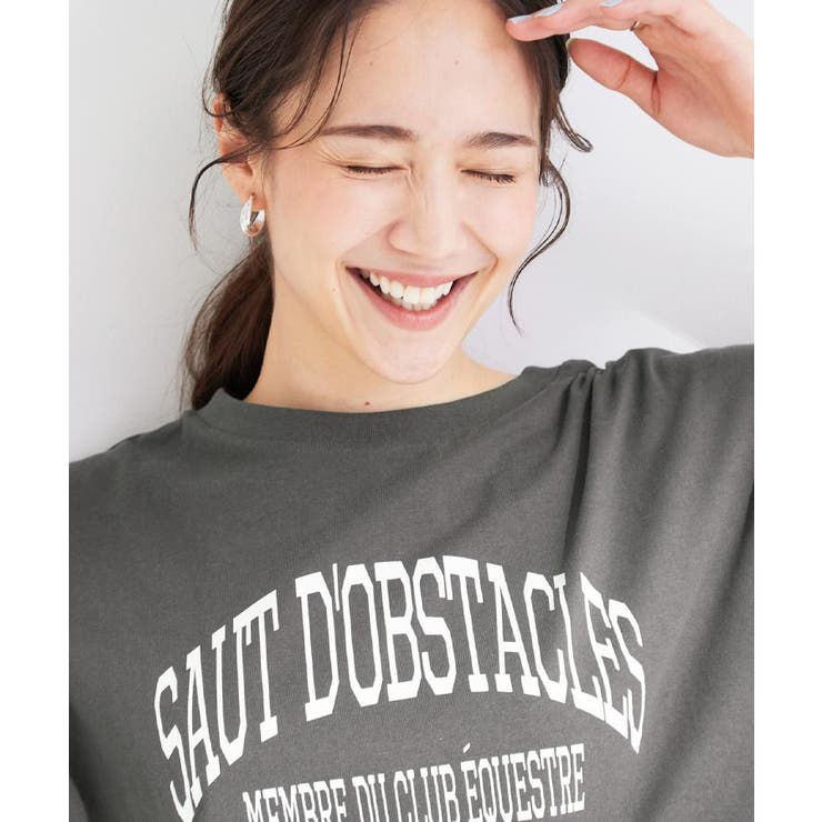 【綿100%/S-LL/プチプラ】ゆるシルエット シンプルTシャツ | SHOO・LA・RUE | 詳細画像1 