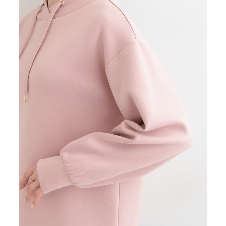 【S-LL】なめらかタッチ もちさら ニュアンス襟トップス | SHOO・LA・RUE | 詳細画像17 