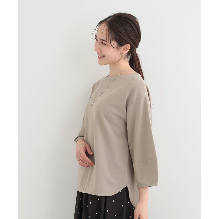 【2点セット 7分袖】ランタンスリーブで女性らしい インせず着られる | SHOO・LA・RUE | 詳細画像2 